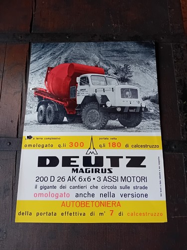 Bétonnière essieux deutz - essieux,