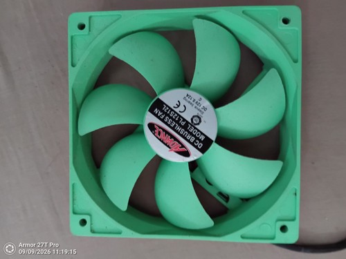 Ventilateur vert advance - pc,