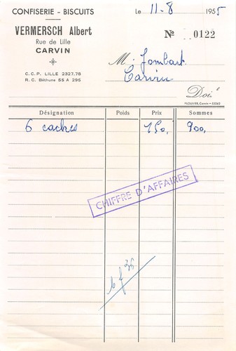 1955 confiserie biscuits - 1955,