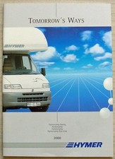 HYMER MOTOR CARAVANS Sales Brochure 2000 #08/99/6.500 Hymertramp Swing STAR +