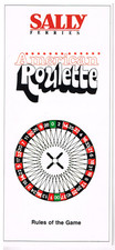 SALLY FERRIES - Carte de jeux - AMERICAN ROULETTE -Non utilisée