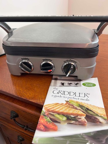 Cuisinart griddler 1500w - cuisinart, gr-4n