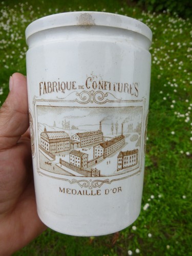 Ancien pot faience - en,