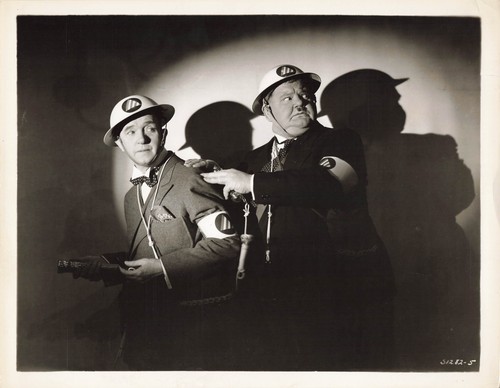 Laurel and hardy photo - and,