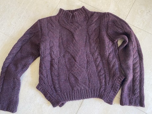 Pull maille torsadée - pull,