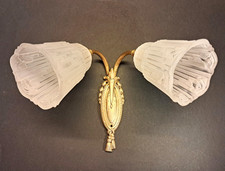 Art Déco - applique double en