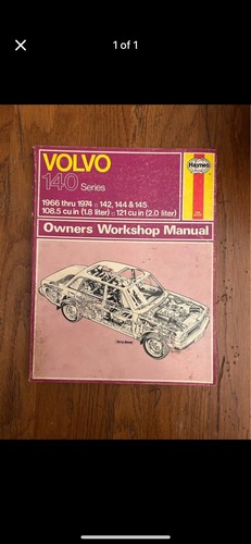 1966 1974 volvo 140 haynes - volvo,