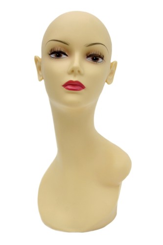 Déco tête perruque femme - déco,