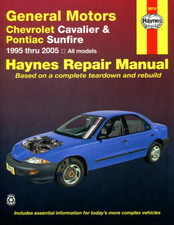 Manuel Chevrolet Cavalier Pontiac Sunfire 1995-2005 Haynes Workshop Service