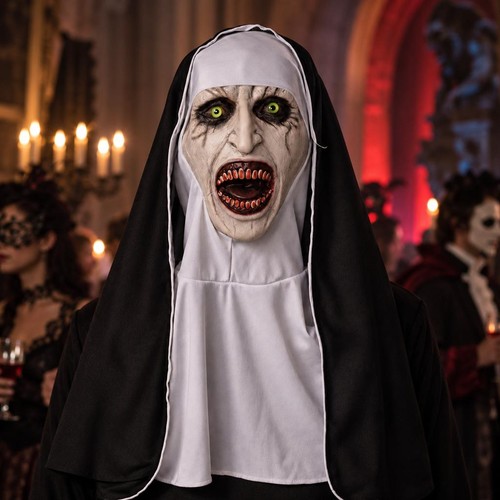 Masque latex tête complète - latex,