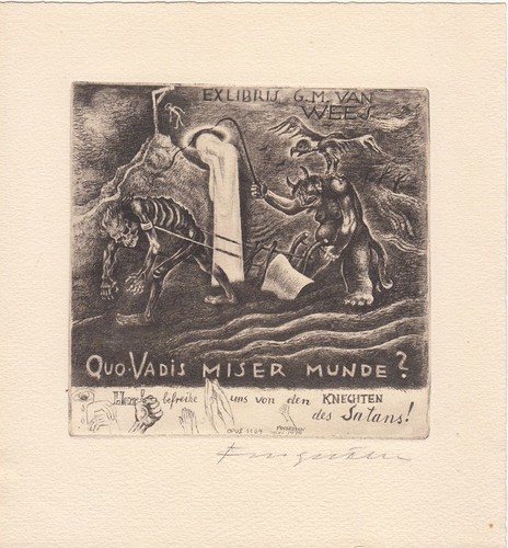 Exlibris livre art michel - livre, d'art