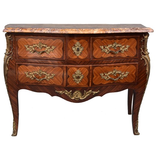 Commode sauteuse louis - louis, xv