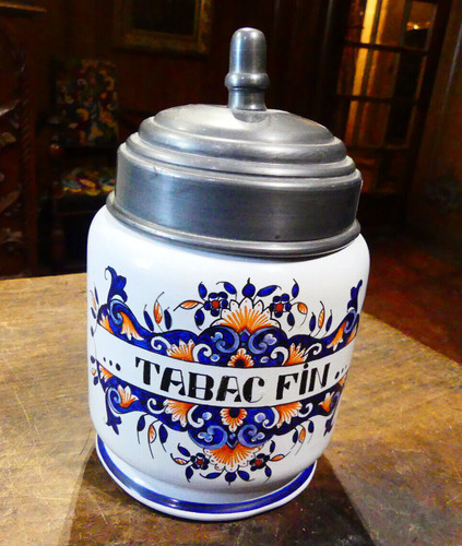 Pot tabac céramique debut - a,