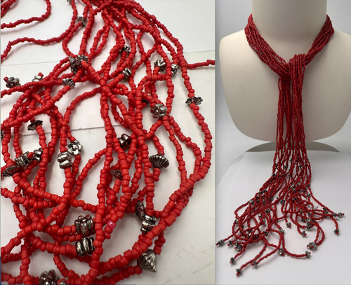 Grand collier multi rang - grand,