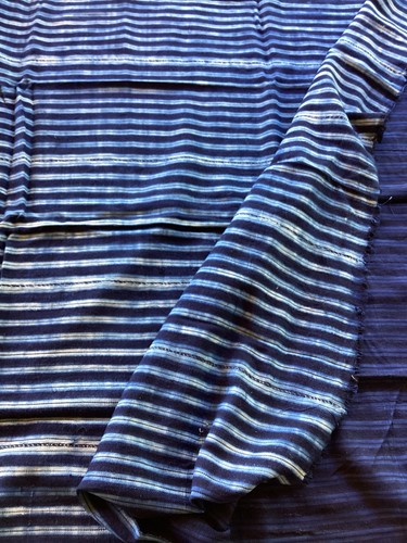Tissu ancien impression - tissu, main