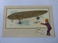 CHROMOS TINTIN L'  AEROSTATION