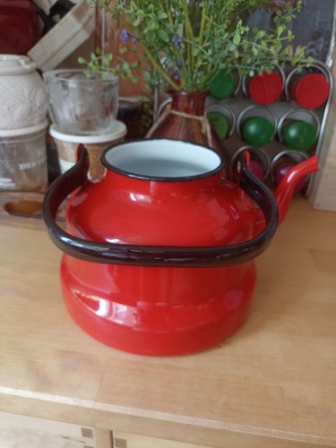 Bouilloire vintage tole - 💐bouilloire,