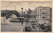 AL15-12A) VENICE VAPORETTO ACADEMY BRIDGE 1938