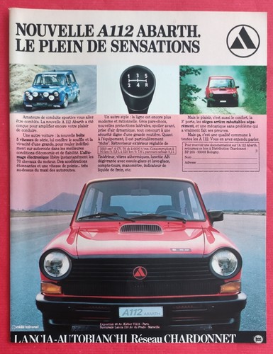 Publicité presse - de,