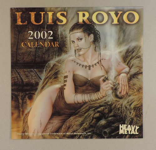Luis royo calendar 2002 - luis,