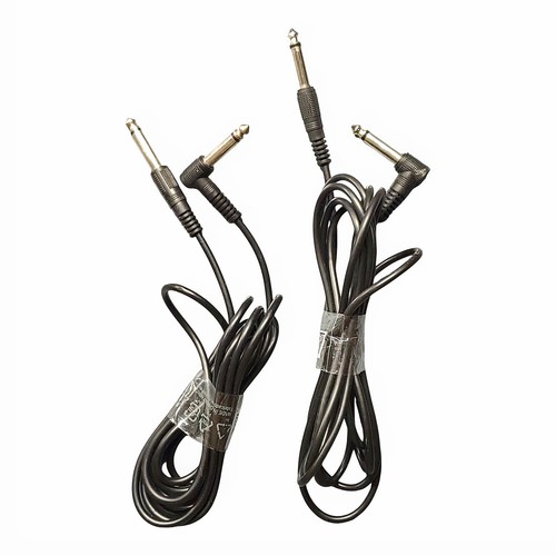 Pack 8ft guitar patch cables - 2-pack,