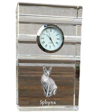 Sphynx horloge à trois bandes
