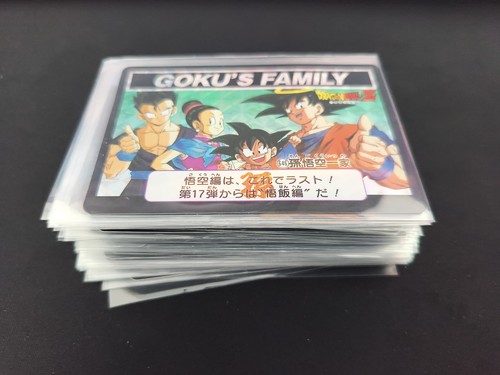 Lot cartes dragon ball z - ball,