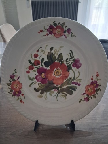 Paire assiettes anciennes - paire,