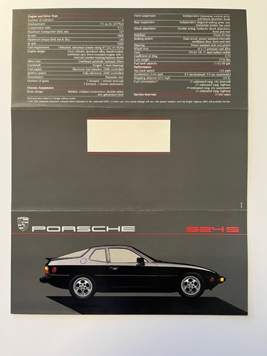 Porsche official 924 coupe - porsche,