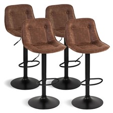 Lot de 4 tabourets de bar