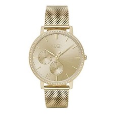 MONTRE FEMME HUGO BOSS INFINITY HB1502520 OR - GARANTIE - PRIX DE VENTE CONSE...