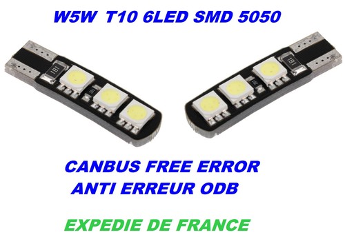 Ampoules led t10 w5w - 2,