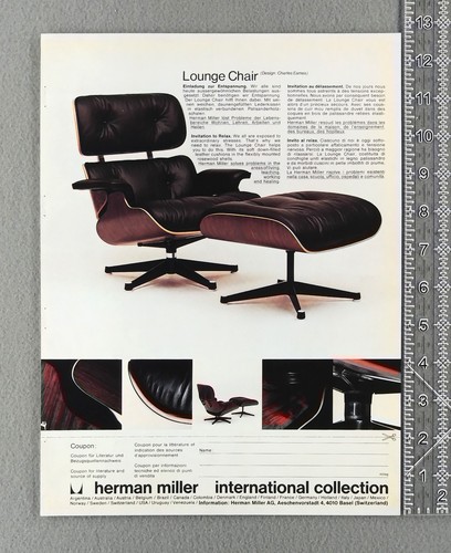 1970 herman miller eames - herman,