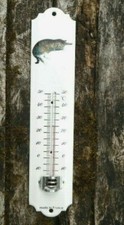 THERMOMETRE METAL EMAILLE