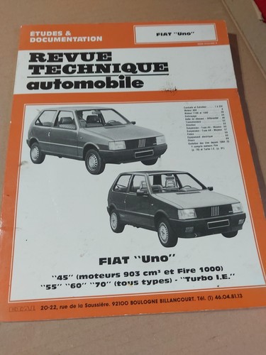 Revue technique fiat - technique,