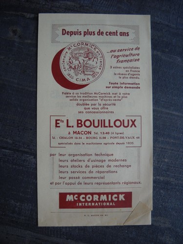 Catalogue brochure cormick - catalogue/brochure,