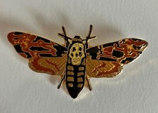 1990 MOTH PIN'S THE SILENCE OF THE LAMBS HOPKINS FOSTER 