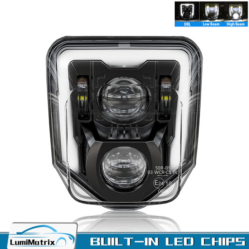 Led headlight halo drl - headlight,