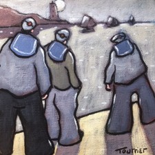 Tableau Marins à quai