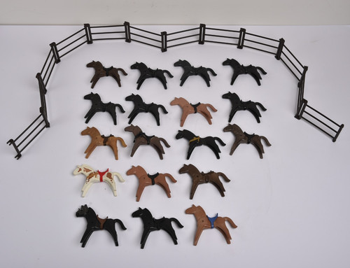 Playmobil lot 18 chevaux - 18,