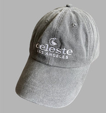 NOS Celeste Los Angeles Embroidered Adjustable Baseball Hat Ball Cap New