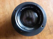 Objectif Minolta F. ROKKOR-QF