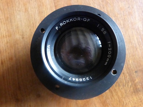 Objectif minolta rokkor qf - objectif, f.