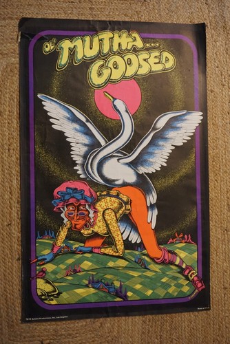 Affiche vintage blacklight - affiche,