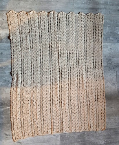 Plaid vintage coton beige - vintage,