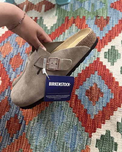 Birkenstock boston taupe - birkenstock,