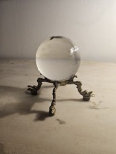 Boule de cristal ancienne 9 cm