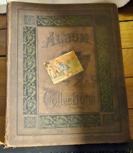 Ancien album chromos - album, de