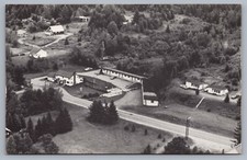 Poutre’s Motel Camps Lake Wallis Canaan VT Vermont Postcard I6