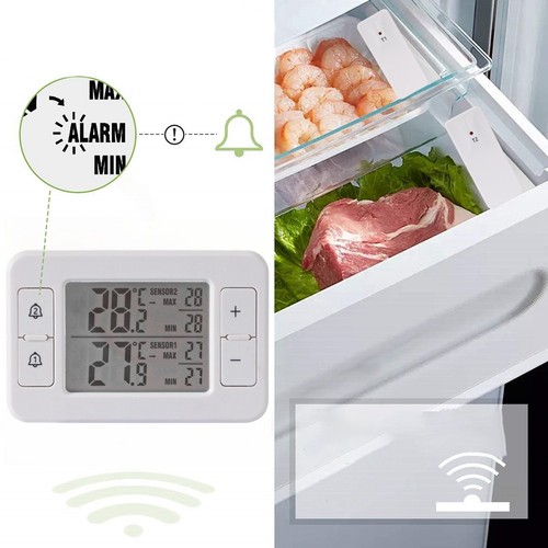 Thermomètre numérique sans